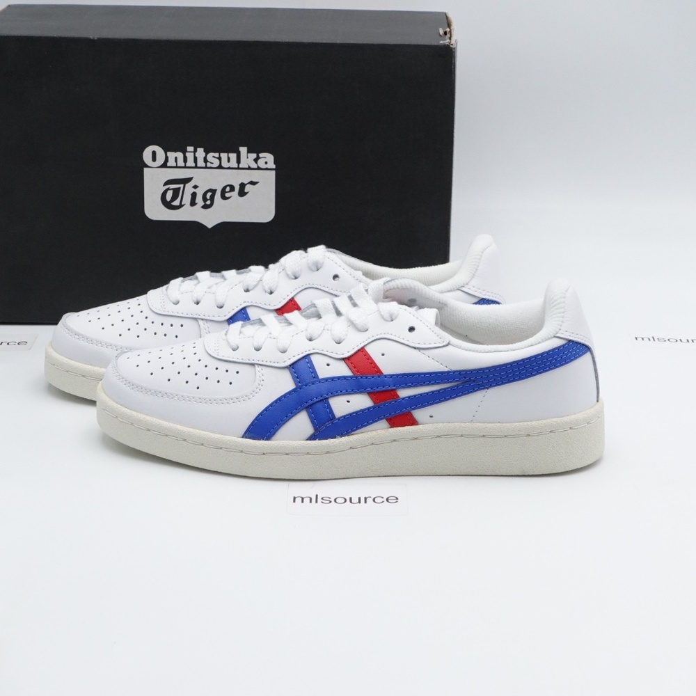 NEW Onitsuka Tiger GSM Leather Sneakers 1183A651-105 White/Imperial